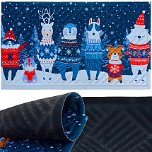 Christmas doormat 75x45cm Ruhhy 26636