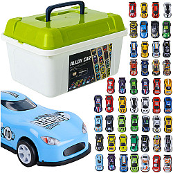 Motorized cars in a suitcase, 50 pcs. 26603