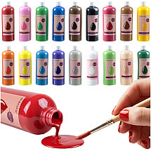 Poster paints - set of 18 pcs x 500 ml Maaleo 26341