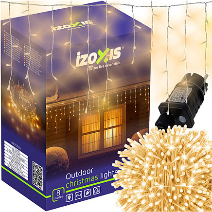 Outdoor lights 500LED 22.5m warm white Izoxis 23223