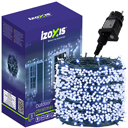 Outdoor lights 500LED 35m white Izoxis 24899