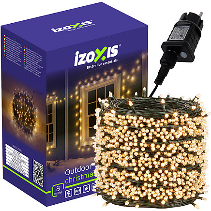 Outdoor lights 500LED 35m white Izoxis 24898
