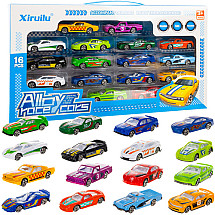 Colorful cars/springs 1:64 - 16 pcs. 26319