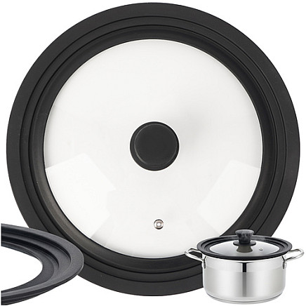 3-in-1 silicone lid 28/30/32cm Ruhhy 25561