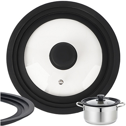 3-in-1 silicone lid 18/20/22cm Ruhhy 25563