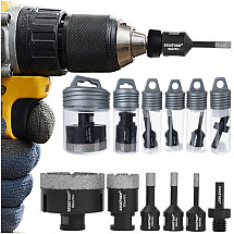 Dimanta kroņurbju komplekts Bigstren 27079 6 gab. M14 flīzēm un keramikai