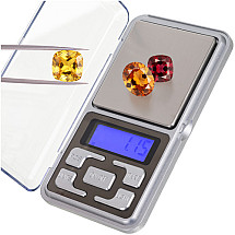 Kabatas juvelieru precīzie elektroniskie svari 200 g ar 0,01 g precizitāti