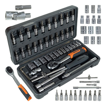Tool set in a 46-piece case. Bigstreen 26844