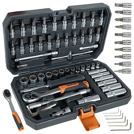 Tool set in a 56-piece case. Bigstreen 26845