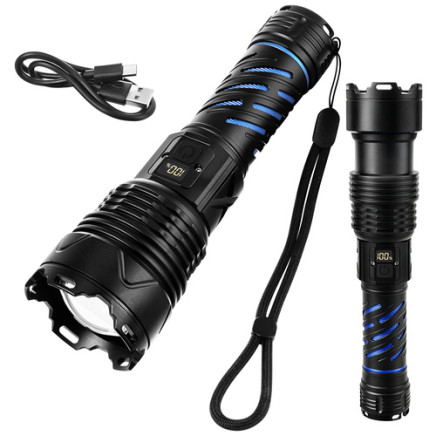 Tactical flashlight 1500lm Trizand 26949
