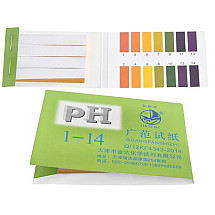 Universal pH Test Strips Kit - 80 Quick Measure Lacquer Papers for Water, Soil & Solution Testing