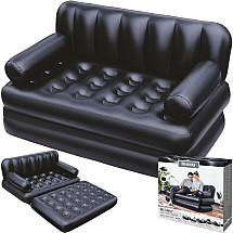 BESTWAY 75054 Piepūšamais dīvāns-matracis, 188x152x64 cm l Inflatable couch mattress