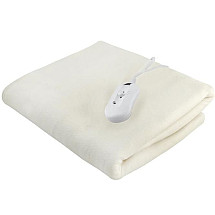 SafeHeat 150x80cm 2-In-1 Washable Electric Blanket with Overheat Protection and Adjustable Heating Levels