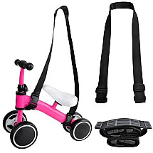 Adjustable Cross-Bike Carry Belt - Quick Mount, Versatile Use, Parental Convenience