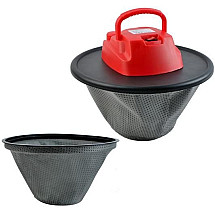 Durable Washable Material Filter for 10L/15L Ash Vacuum Cleaners - HEPA & Motor Protection