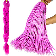 Colorful UV-Resistant Synthetic Hair Braids for Easy Style and Change – Dynamically Versatile, Lightweight and Adjustable wearable for All Occasions