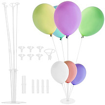 Universāls XXL balonu statīvs - viegla montāža, pielāgojams dizains, stabila bāze pasākumu dekorēšanai
