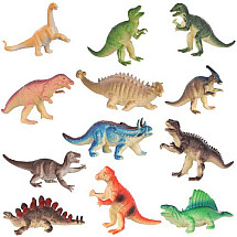 Interactive 12-Piece Dinosaur Figure Set - Colorful, Educational & Collectible Prehistoric Play Toys