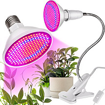 200 LED Grow Light Lamp, Dual-Color for Indoor & Outdoor Hydroponic Plant Growth Support, Easy to Use, Energy Efficient