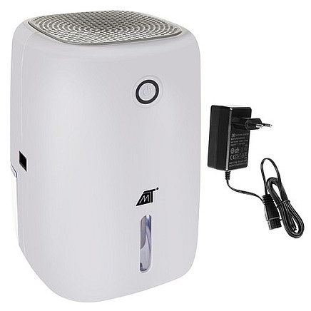 RUHHY Efficient Silent Peltier Dehumidifier - 330ml/Day, 800ml Tank, Energy Saving with Auto Shut-off for Home & Office