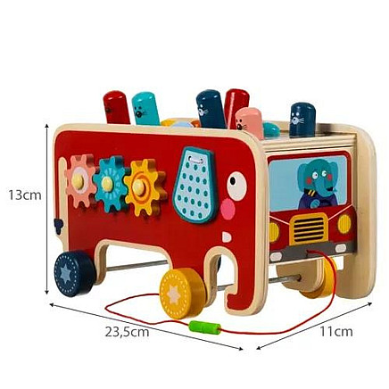 Wooden elephant - Kruzzel 20349