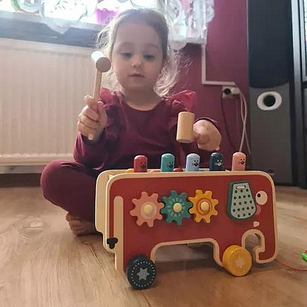 Wooden elephant - Kruzzel 20349