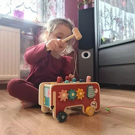 Wooden elephant - Kruzzel 20349