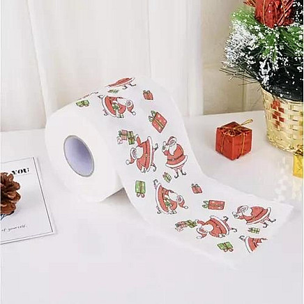 Christmas toilet paper - 4 pcs. 20353