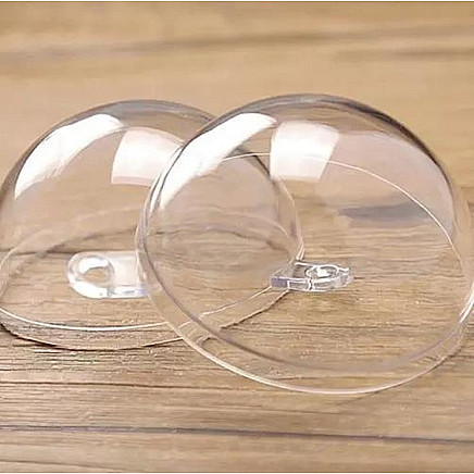 Transparent baubles - set of 12 Ruhhy 20508