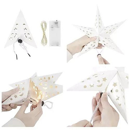 3D LED Star - 60cm Ruhhy 20076