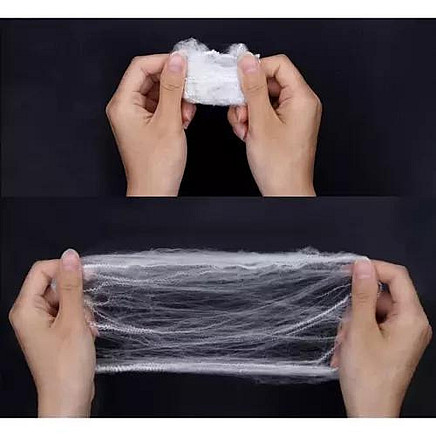 Mākslīgais zirnekļu tīkls ar 2 zirnekļiem Malatec 19759