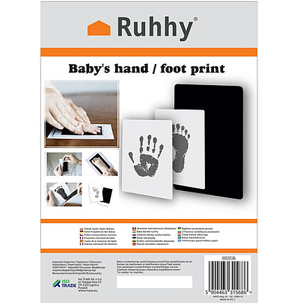 Mazuļa rokas (plaukstas) / kājas (pēdas) nospiedums Ruhhy 20586