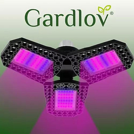 Gardlov 108 LED Fito Lampa Gaisma Panelis Augu Stādu Audzēšanai Dārzkopībai