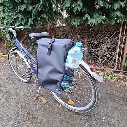 TRIZAND Ūdensnecaurlaidīga velosipēda bagāžnieka soma, 15L
