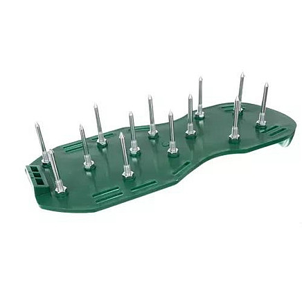 Универсальные регулируемые башмаки для аэрации газона - компактные приспособления для аэрации почвы для усиленного роста и регенерации травы