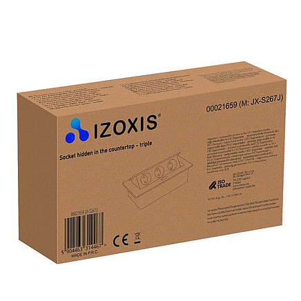 Galda Virsmā Paslēpta Izvelkama Trīskārša Kontaktligzda