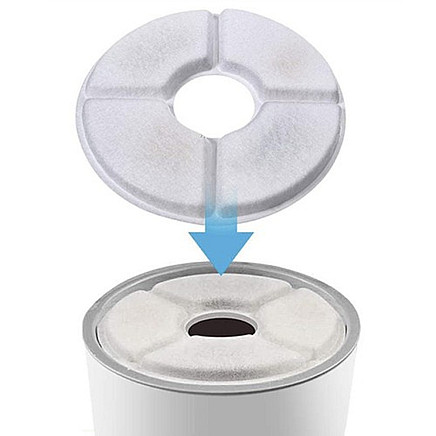 Fountain/water fountain filter - 6 pcs. Purlov 21597