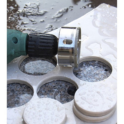 Dimanta kroņurbju komplekts flīzēm 10 gab. Bigstren 21641