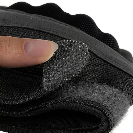 Trizand Taktiskie Militārie Velo Moto Sporta Aizsargcimdi, XL izmērs, Melni
