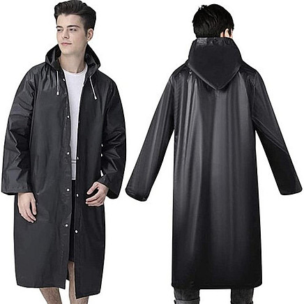 Trizand Ūdensizturīgs Lietusmētelis Pončo, 145x70 cm