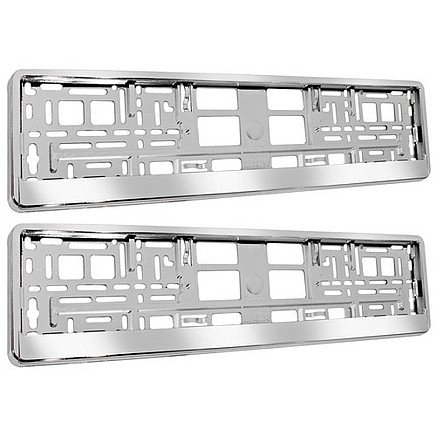 Numura zīmes rāmji Xtrobb 22048, 2 gab., sudraba krāsā