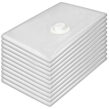 Vakuuma maisi drēbēm 50x70 cm, 10 gab. komplekts ar sūkni Ruhhy 21946