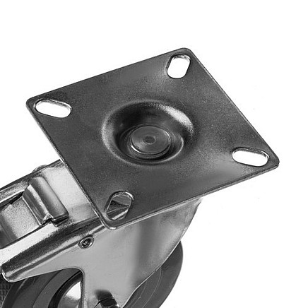 Grozāmie riteņi ar bremzēm Malatec 22537, 4 gab. komplekts