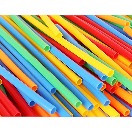 Creative 3D Connectors - 408 pcs Multicolored Straws and Connectors Building Blocks Set for Skill Development & Fun Playtime