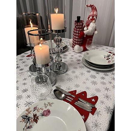 Cutlery case - Christmas trees 12 pcs. Ruhhy 22304