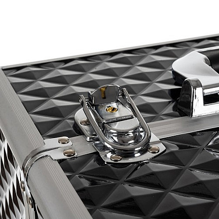 Многофункциональный футляр-органайзер XL 3D для косметики, ювелирных изделий и аксессуаров - портативный, закрывающийся и прочный