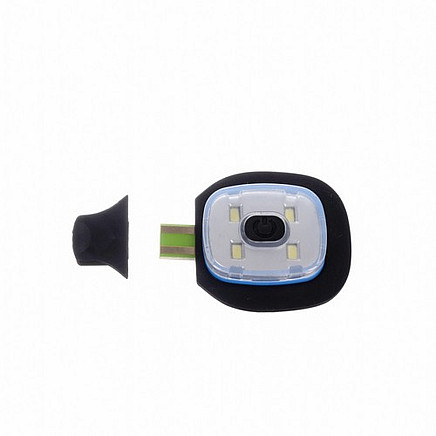 Ziemas cepure ar lukturīti - Melnā _ Trizand