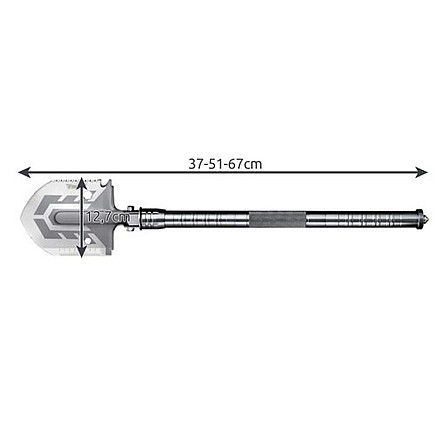 Daudzfunkcionāla saliekamā lāpsta 16-in-1 Trizand 22640