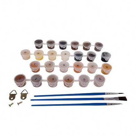 Glezna pēc numuriem - 40x50cm, Lapsa