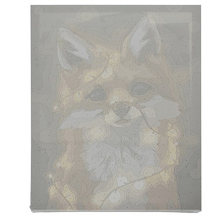 Glezna pēc numuriem - 40x50cm, Lapsa